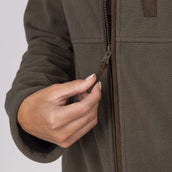 Aubrion by Shires Veste Heritage Fleece Olive foncé Aubrion by Shires Veste Heritage Fleece Olive foncé