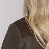 Aubrion by Shires Veste Heritage Fleece Olive foncé Aubrion by Shires Veste Heritage Fleece Olive foncé