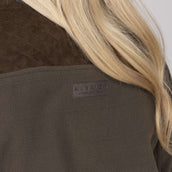 Aubrion by Shires Veste Heritage Fleece Olive foncé Aubrion by Shires Veste Heritage Fleece Olive foncé