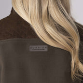 Aubrion by Shires Veste Heritage Fleece Olive foncé Aubrion by Shires Veste Heritage Fleece Olive foncé
