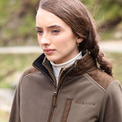 Aubrion by Shires Veste Heritage Fleece Olive foncé Aubrion by Shires Veste Heritage Fleece Olive foncé
