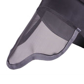 Shires Masque Anti-Mouches Stretch avec Nez Jet Black Shires Masque Anti-Mouches Stretch avec Nez Jet Black