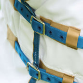 Tempest Plus Couverture Anti-Eczema Sweet-Itch Combo Blanc/Airforce Tempest Plus Couverture Anti-Eczema Sweet-Itch Combo Blanc/Airforce