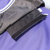 Shires Couverture Imperméable Original Lite Turnout avec Couvre-cou Marin Shires Couverture Imperméable Original Lite Turnout avec Couvre-cou Marin