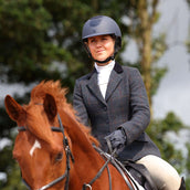 Aubrion by Shires Veste de Concours Saratoga Juniper Navy Check Aubrion by Shires Veste de Concours Saratoga Juniper Navy Check