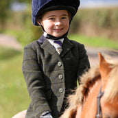 Aubrion by Shires Veste de Concours Saratoga Enfants Vert foncé Check Aubrion by Shires Veste de Concours Saratoga Enfants Vert foncé Check
