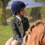 Aubrion by Shires Veste de Concours Saratoga Enfants Vert foncé Check Aubrion by Shires Veste de Concours Saratoga Enfants Vert foncé Check
