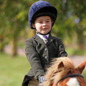 Aubrion by Shires Veste de Concours Saratoga Enfants Vert foncé Check Aubrion by Shires Veste de Concours Saratoga Enfants Vert foncé Check