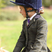 Aubrion by Shires Veste de Concours Saratoga Enfants Vert foncé Check Aubrion by Shires Veste de Concours Saratoga Enfants Vert foncé Check