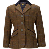 Aubrion by Shires Veste de Concours Saratoga Enfants Chêne Brun Check Aubrion by Shires Veste de Concours Saratoga Enfants Chêne Brun Check