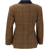 Aubrion by Shires Veste de Concours Saratoga Enfants Chêne Brun Check Aubrion by Shires Veste de Concours Saratoga Enfants Chêne Brun Check