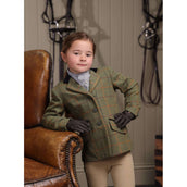 Aubrion by Shires Veste de Concours Saratoga Enfants Rouge/Jaune/Bleu Check Aubrion by Shires Veste de Concours Saratoga Enfants Rouge/Jaune/Bleu Check