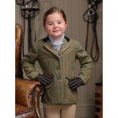 Aubrion by Shires Veste de Concours Saratoga Enfants Rouge/Jaune/Bleu Check Aubrion by Shires Veste de Concours Saratoga Enfants Rouge/Jaune/Bleu Check