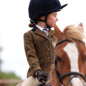 Aubrion by Shires Veste de Concours Saratoga Enfants Rouille Check Aubrion by Shires Veste de Concours Saratoga Enfants Rouille Check