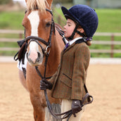 Aubrion by Shires Veste de Concours Saratoga Enfants Rouille Check Aubrion by Shires Veste de Concours Saratoga Enfants Rouille Check