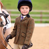Aubrion by Shires Veste de Concours Saratoga Enfants Rouille Check Aubrion by Shires Veste de Concours Saratoga Enfants Rouille Check