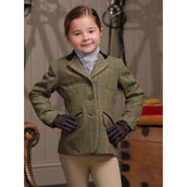 Aubrion by Shires Veste de Concours Saratoga Enfants Rouge/Jaune/Bleu Check Aubrion by Shires Veste de Concours Saratoga Enfants Rouge/Jaune/Bleu Check