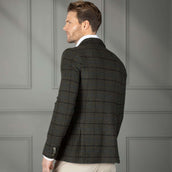 Aubrion by Shires Veste de Concours Saratoga Hommes Vert foncé Check Aubrion by Shires Veste de Concours Saratoga Hommes Vert foncé Check