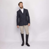 Aubrion by Shires Veste de Concours Saratoga Hommes Juniper Navy Check Aubrion by Shires Veste de Concours Saratoga Hommes Juniper Navy Check