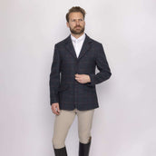 Aubrion by Shires Veste de Concours Saratoga Hommes Juniper Navy Check Aubrion by Shires Veste de Concours Saratoga Hommes Juniper Navy Check