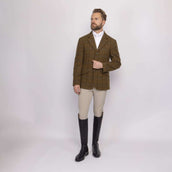 Aubrion by Shires Veste de Concours Saratoga Hommes Chêne Brun Check Aubrion by Shires Veste de Concours Saratoga Hommes Chêne Brun Check