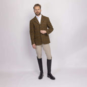Aubrion by Shires Veste de Concours Saratoga Hommes Chêne Brun Check Aubrion by Shires Veste de Concours Saratoga Hommes Chêne Brun Check