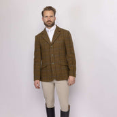 Aubrion by Shires Veste de Concours Saratoga Hommes Chêne Brun Check Aubrion by Shires Veste de Concours Saratoga Hommes Chêne Brun Check