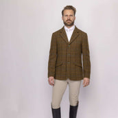 Aubrion by Shires Veste de Concours Saratoga Hommes Chêne Brun Check Aubrion by Shires Veste de Concours Saratoga Hommes Chêne Brun Check