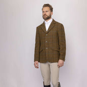 Aubrion by Shires Veste de Concours Saratoga Hommes Chêne Brun Check Aubrion by Shires Veste de Concours Saratoga Hommes Chêne Brun Check