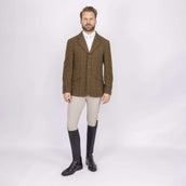 Aubrion by Shires Veste de Concours Saratoga Hommes Chêne Brun Check Aubrion by Shires Veste de Concours Saratoga Hommes Chêne Brun Check
