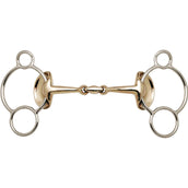 Stübben Mors Golden Wings 3 anneaux Sweet Iron Stübben Mors Golden Wings 3 anneaux Sweet Iron