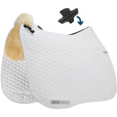 Stübben Tapis de Selle Streamline Dressage Peau dÁgneau Blanc Stübben Tapis de Selle Streamline Dressage Peau dÁgneau Blanc