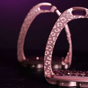Tech Stirrups Étriers Venice Sloped EVO Leopard Rosegold Tech Stirrups Étriers Venice Sloped EVO Leopard Rosegold
