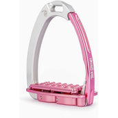 Tech Stirrups Étriers Venice Plus EVO Argent/Rose Tech Stirrups Étriers Venice Plus EVO Argent/Rose