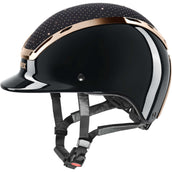 Uvex Bombe Exxeed Glow noir/Rose Uvex Bombe Exxeed Glow noir/Rose