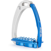 Tech Stirrups Étriers Venice Sloped M Argent/Bleu Tech Stirrups Étriers Venice Sloped M Argent/Bleu
