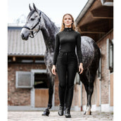 ELT Pantalon d'Équitation Oktavia Curved Taille Haute Noir ELT Pantalon d'Équitation Oktavia Curved Taille Haute Noir