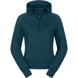 ELT Pull col Hoodie Regensburg Petrol Blue ELT Pull col Hoodie Regensburg Petrol Blue