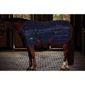WeatherBeeta Couverture d'Écurie ComFiTec 210D Channel Quilt Standard Neck 100g Marine/Bordeaux WeatherBeeta Couverture d'Écurie ComFiTec 210D Channel Quilt Standard Neck 100g Marine/Bordeaux