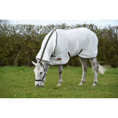 WeatherBeeta Couverture Anti-Mouches ComFiTec Tyro Mesh Combo Neck White/Green/Burnt Orange WeatherBeeta Couverture Anti-Mouches ComFiTec Tyro Mesh Combo Neck White/Green/Burnt Orange