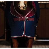WeatherBeeta Couverture de Concours Opulence Standard Neck Marine/Bordeaux WeatherBeeta Couverture de Concours Opulence Standard Neck Marine/Bordeaux