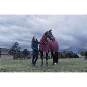 WeatherBeeta ComFiTec Essential Turnout Detach-A-Neck 220g Bourgogne/Marine WeatherBeeta ComFiTec Essential Turnout Detach-A-Neck 220g Bourgogne/Marine