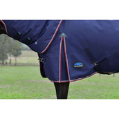 WeatherBeeta ComFiTec Essential Turnout Detach-A-Neck 220g Marine/Bordeaux WeatherBeeta ComFiTec Essential Turnout Detach-A-Neck 220g Marine/Bordeaux