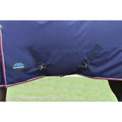 WeatherBeeta ComFiTec Essential Turnout Detach-A-Neck 220g Marine/Bordeaux WeatherBeeta ComFiTec Essential Turnout Detach-A-Neck 220g Marine/Bordeaux
