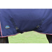 WeatherBeeta ComFiTec Essential Turnout 220g Marine/Bordeaux WeatherBeeta ComFiTec Essential Turnout 220g Marine/Bordeaux