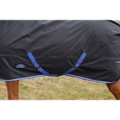 WeatherBeeta ComFiTec Tyro Turnout Standard Neck 220g Noir/Cobalt WeatherBeeta ComFiTec Tyro Turnout Standard Neck 220g Noir/Cobalt