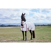 WeatherBeeta Couverture Anti-Mouches ComFiTec Essential Combo Blanc/Bordeaux WeatherBeeta Couverture Anti-Mouches ComFiTec Essential Combo Blanc/Bordeaux