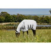 WeatherBeeta Couverture Anti-Eczema ComFiTec Sweet Itch Combo Blanc/Charcoal WeatherBeeta Couverture Anti-Eczema ComFiTec Sweet Itch Combo Blanc/Charcoal