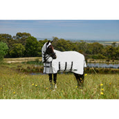 WeatherBeeta Couverture Anti-Eczema ComFiTec Sweet Itch Combo Blanc/Charcoal WeatherBeeta Couverture Anti-Eczema ComFiTec Sweet Itch Combo Blanc/Charcoal