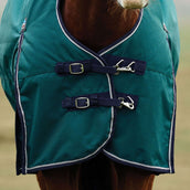 WeatherBeeta ComFiTec Plus Dynamic Turnout High Neck 0g Forest Green/Navy WeatherBeeta ComFiTec Plus Dynamic Turnout High Neck 0g Forest Green/Navy